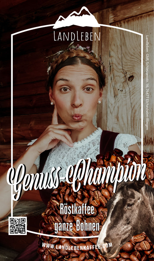 Kaffeebohnen - Landleben Crema Genusschampion 1000g