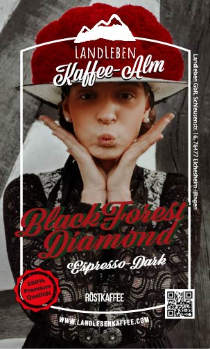 Kaffeebohnen - Landleben Black Forest-Diamond Espresso 1000g