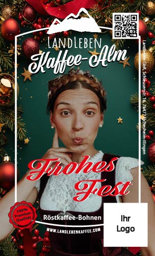 Kaffeebohnen - Weihnachtsgeschenk