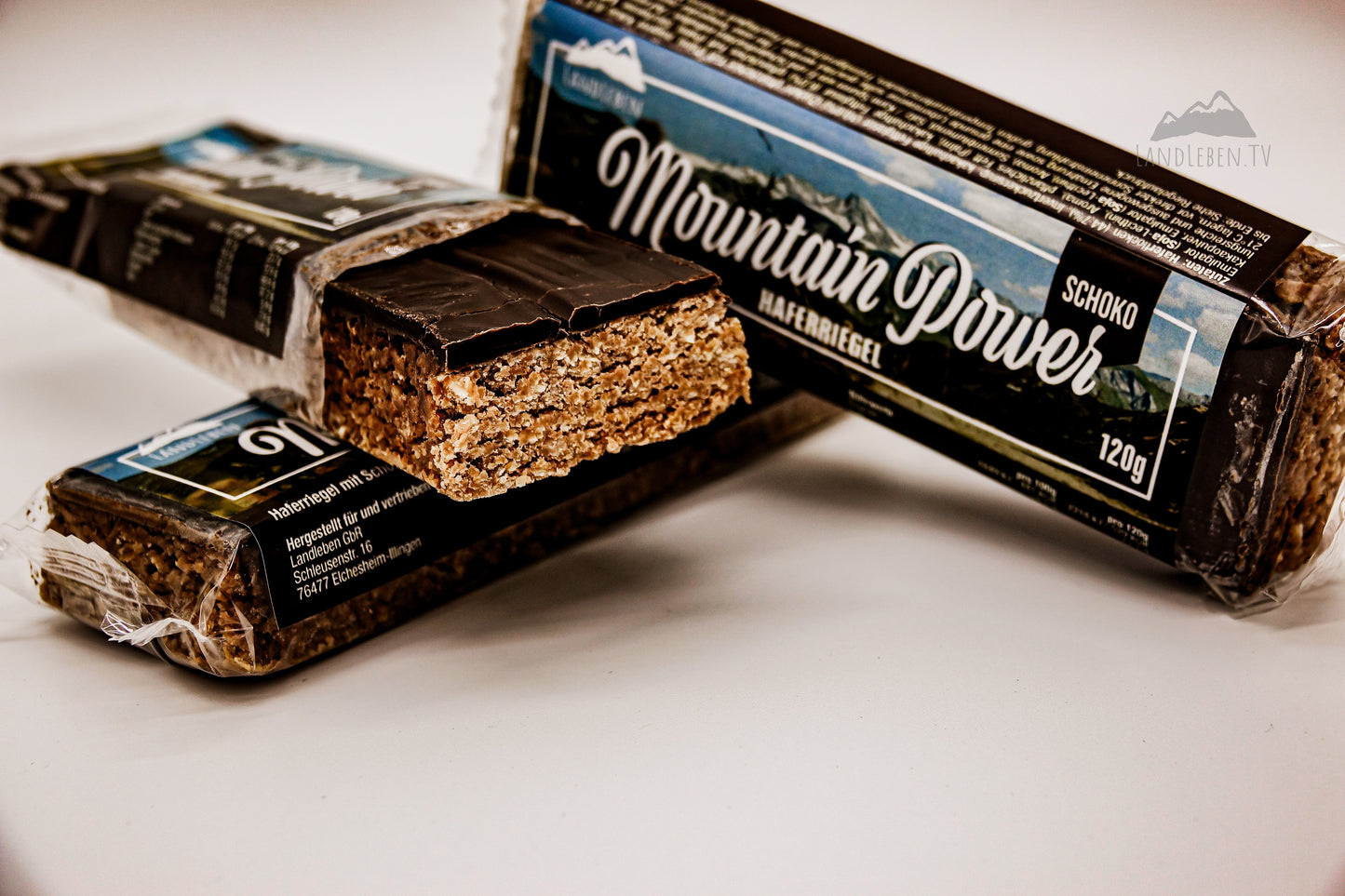 Mountain-Power Haferriegel BIG BOX (Schoko)